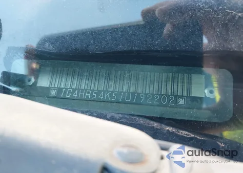 2001 Buick Lesabre Limited из США, поврежденный, VIN 1G4HR54K51U192202